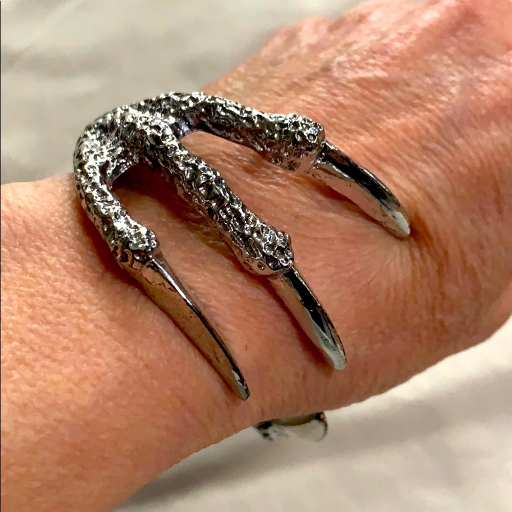 Bird talon cuff bracelet